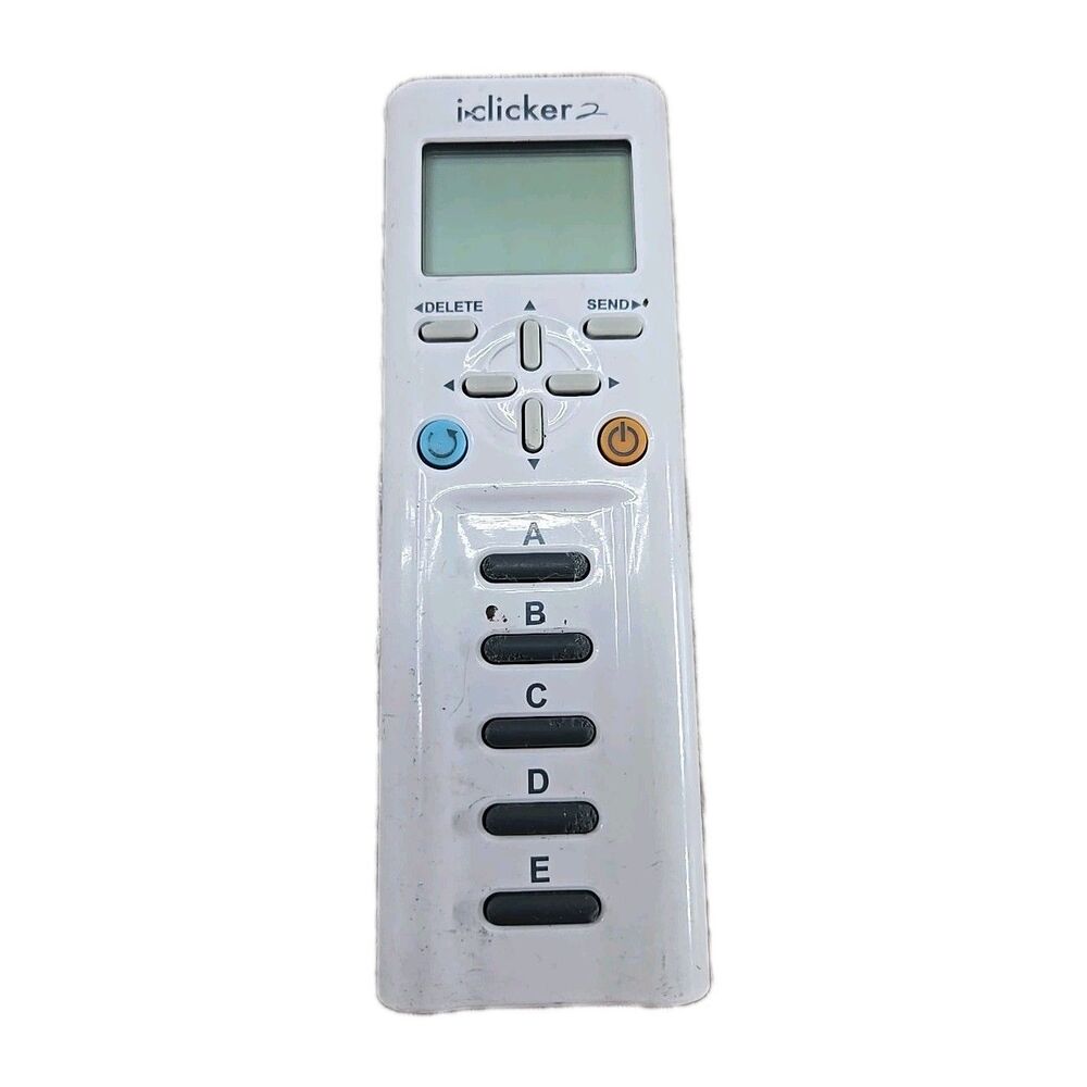 iClicker 2 Student Remote (2nd Edition) - TESTED - (No Batteries Included)